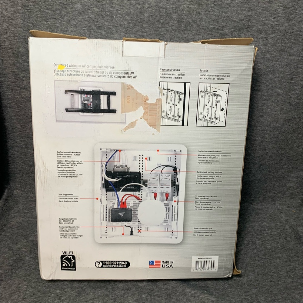White Home System Enclosure - Picture 3 of 13